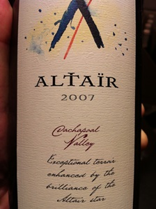 Altair 2007 by Viña San Pedro